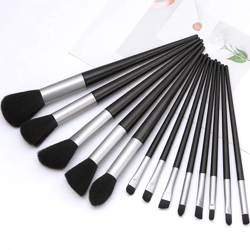 13Pcs Soft Fluffy Makeup Brushes Set for Cosmetics Foundation Blush Powder