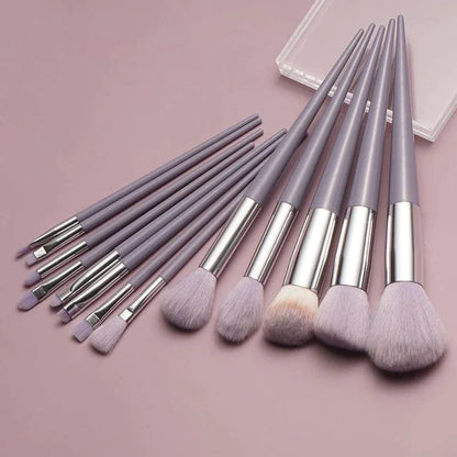 13Pcs Soft Fluffy Makeup Brushes Set for Cosmetics Foundation Blush Powder