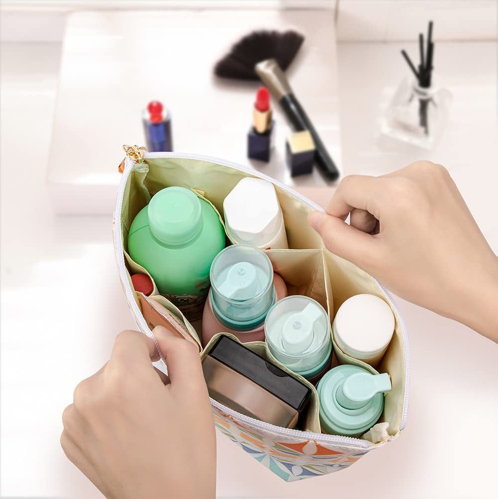 Makeup Bag Travel Cosmetic Portable Waterproof Organizer Bag 